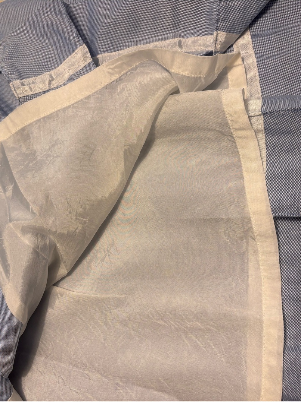 Brooks Brothers Light Blue A-Line Pleated Skirt - Picture 4 of 11